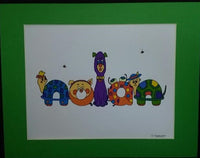 Boy Matted Picture